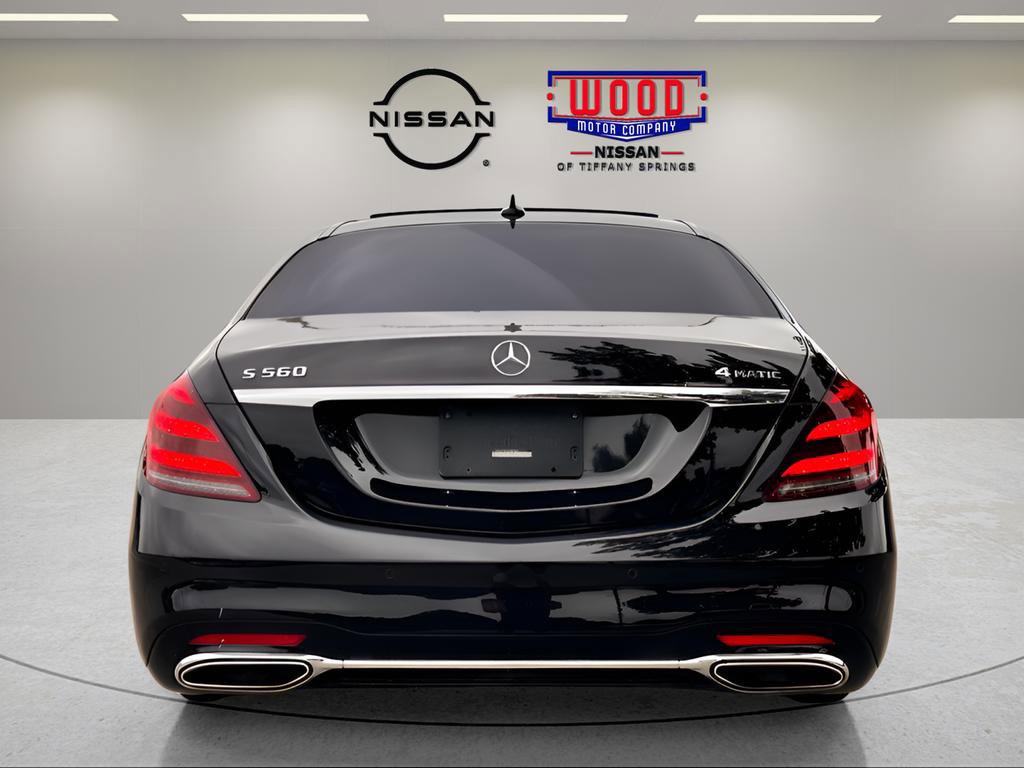 Used 2018 Mercedes-Benz S 560 4MATIC Sedan image 4
