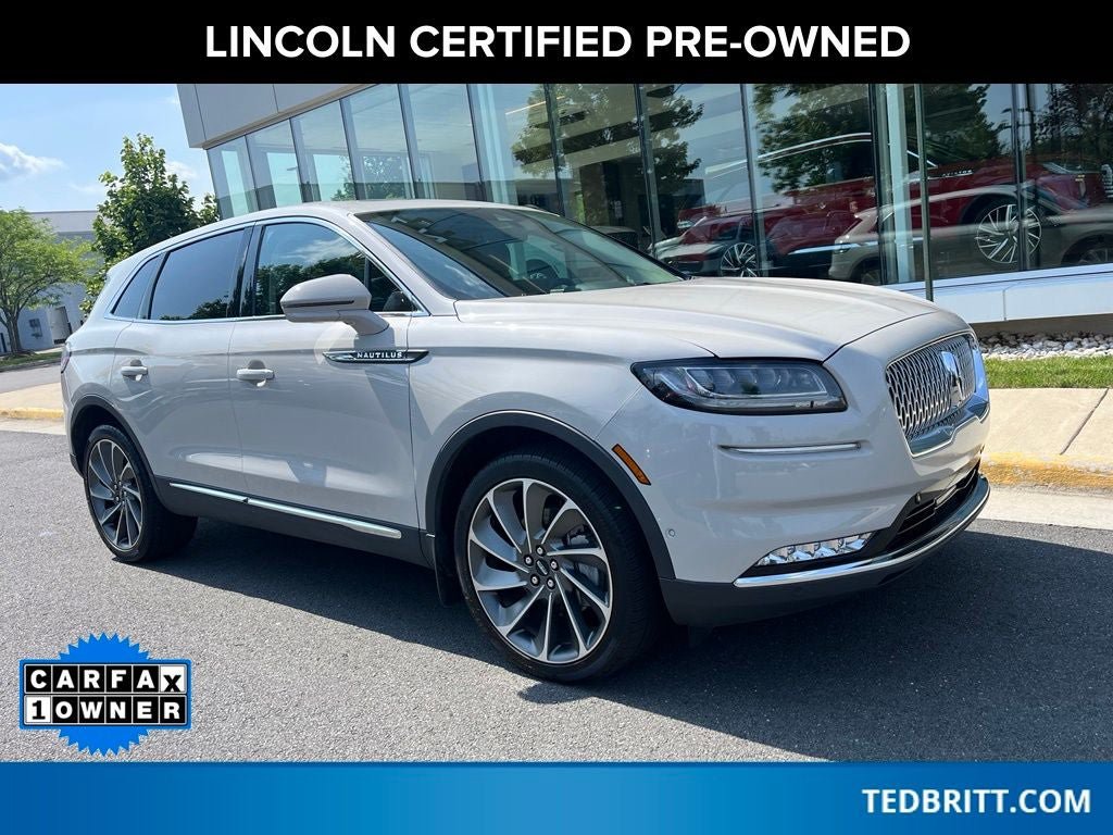 Certified 2023 Lincoln Nautilus Reserve w/ Equipment Group 202A AWD/4WD image 1