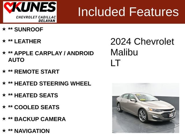 Used 2024 Chevrolet Malibu LT image 3