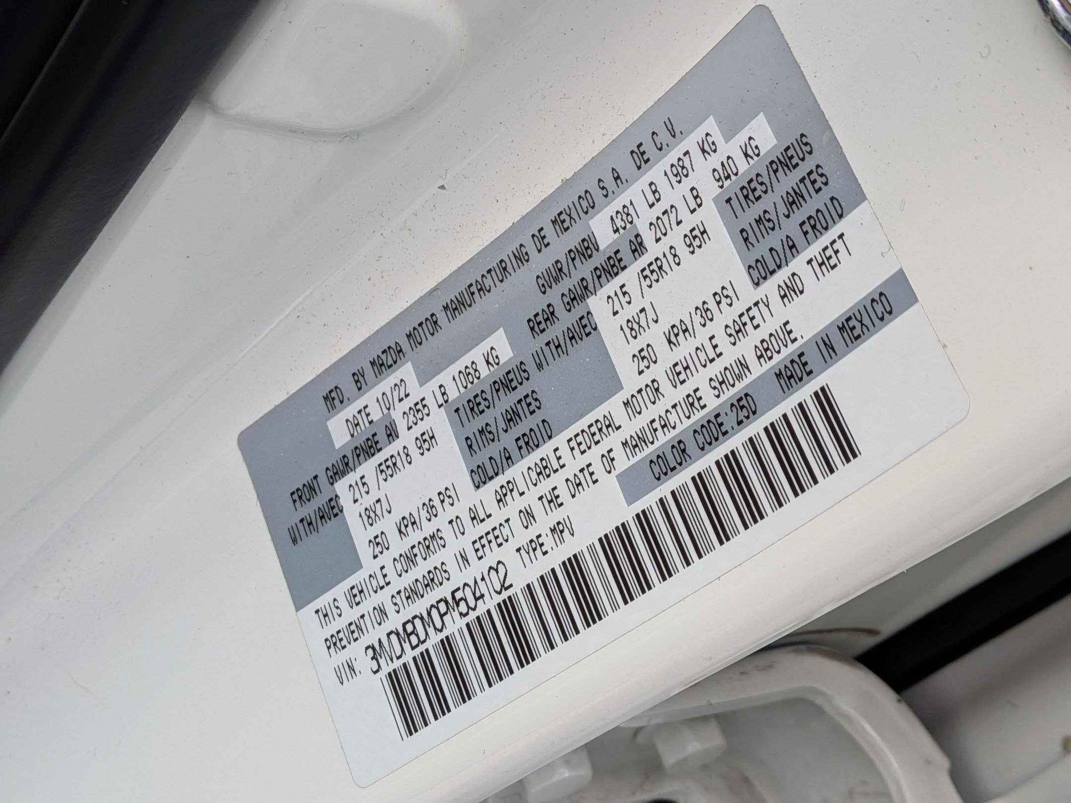 Used 2023 MAZDA CX-30 AWD 2.5 S w/ Premium Package image 36