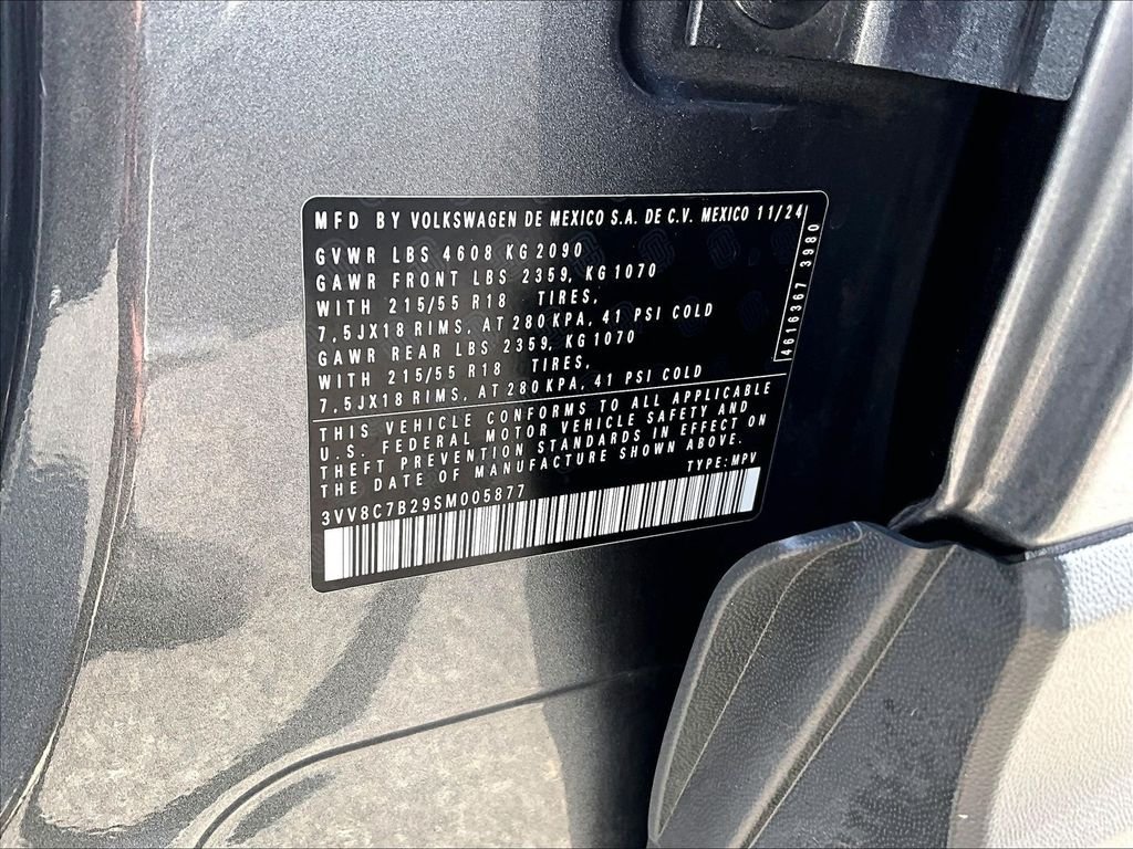 Used 2025 Volkswagen Taos S AWD/4WD image 36