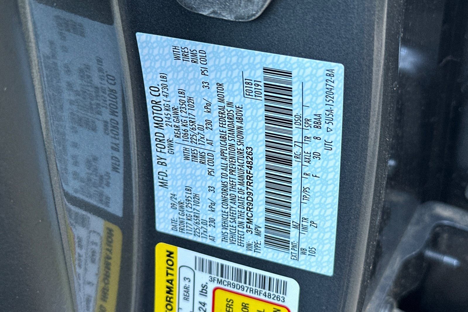 New 2024 Ford Bronco Sport Badlands w/ Premium Package image 29