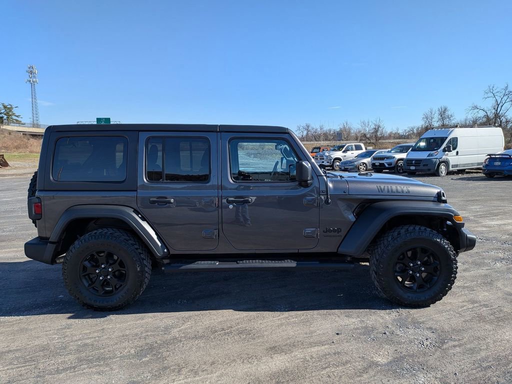 Used 2020 Jeep Wrangler Unlimited Willys image 2