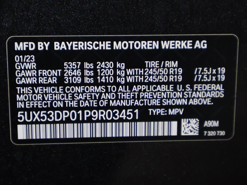 Used 2023 BMW X3 xDrive30i w/ Convenience Package image 46