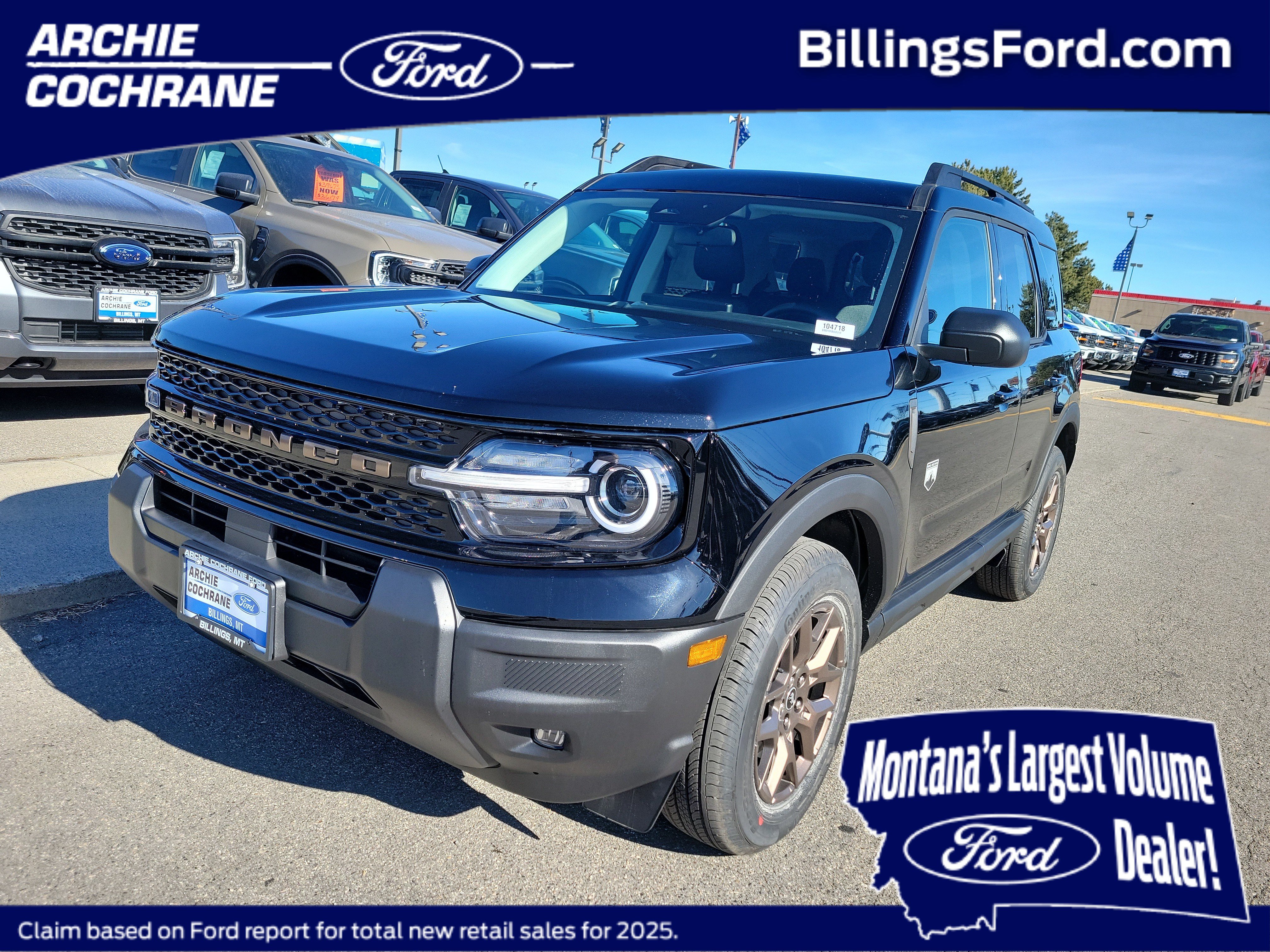 New 2026 Ford Bronco Sport Big Bend w/ Convenience Package AWD/4WD image 1