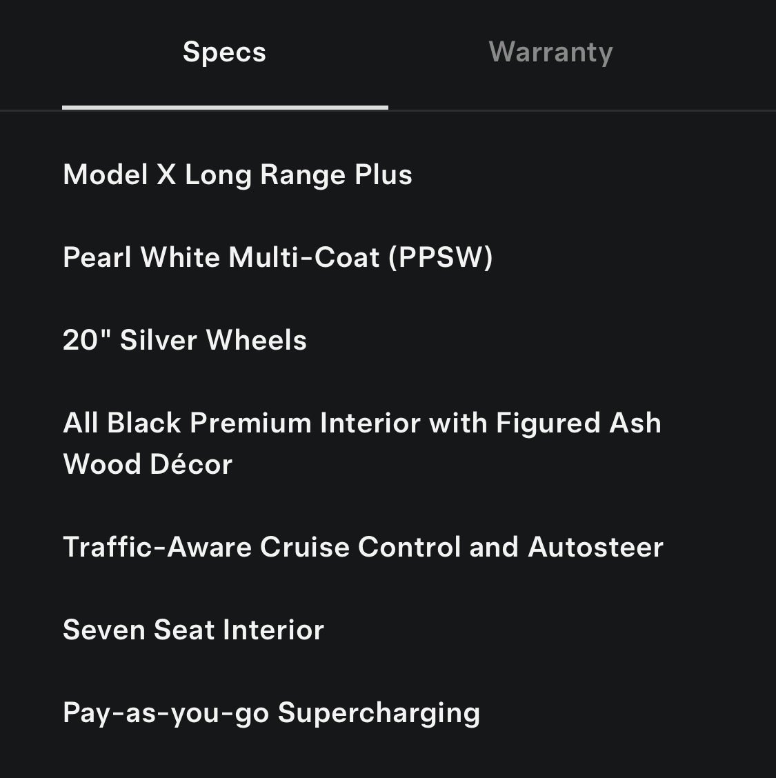 Used 2020 Tesla Model X Long Range AWD/4WD image 6