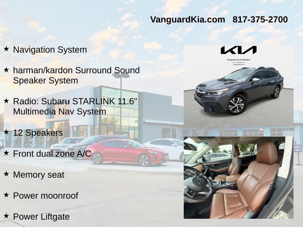 Used 2020 Subaru Outback Touring XT AWD/4WD image 6