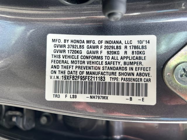 Used 2015 Honda Civic EX-L image 17