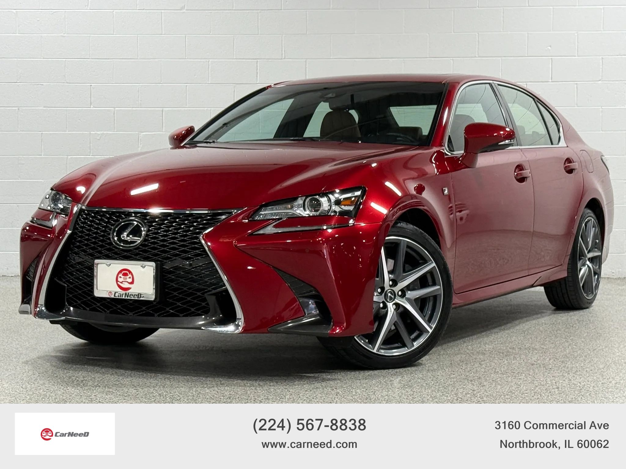 Used 2016 Lexus GS 350 AWD w/ F Sport Package image 1