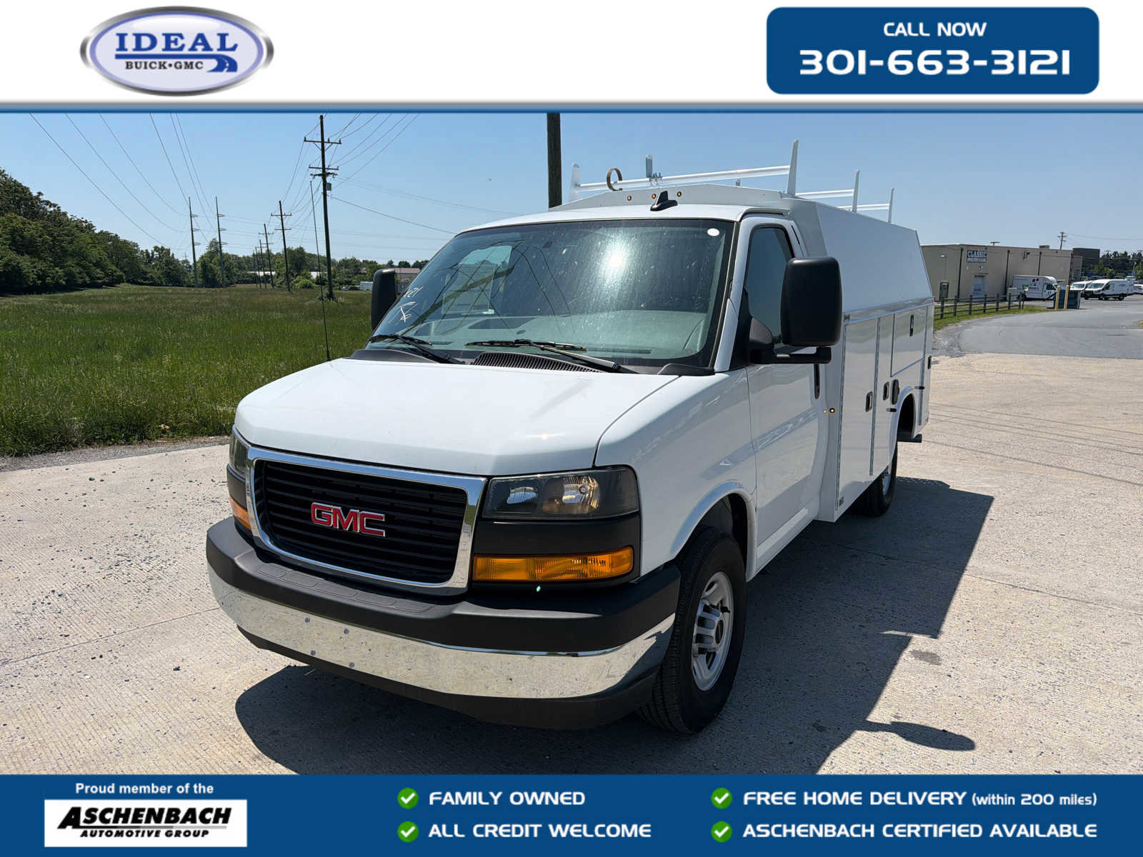 New 2025 GMC Savana 3500 w/ Power Convenience Package