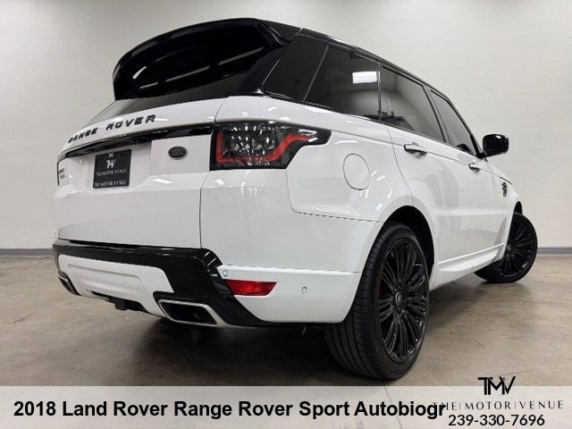Used 2018 Land Rover Range Rover Sport Autobiography image 10