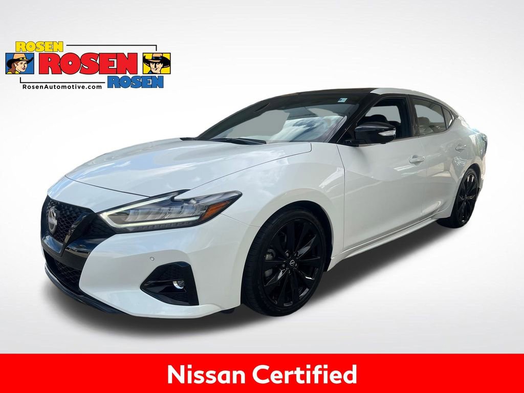 Certified 2023 Nissan Maxima SR w/ Sport Mat Group