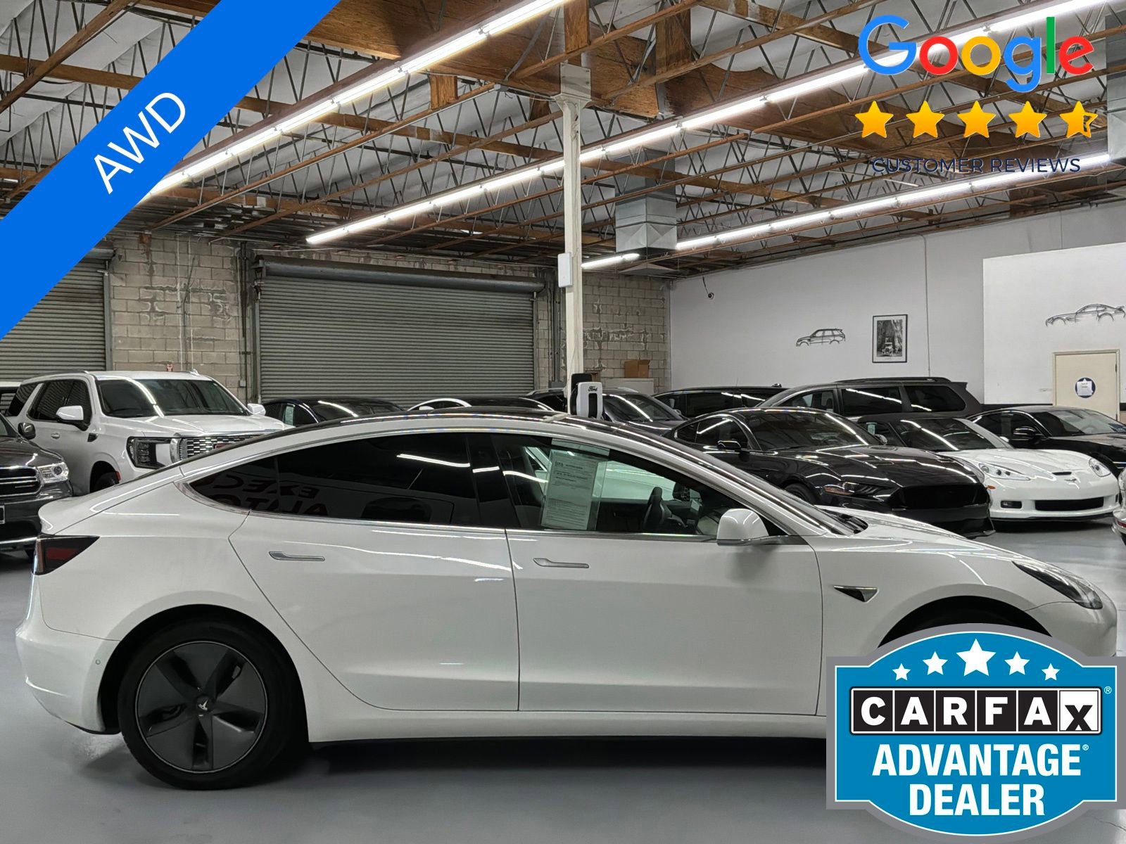 Used 2020 Tesla Model 3 Long Range AWD/4WD image 6