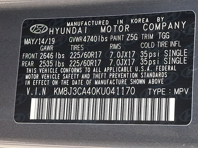 Used 2019 Hyundai Tucson Value AWD/4WD image 24