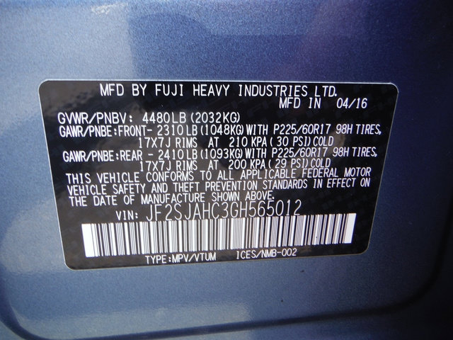 Used 2016 Subaru Forester 2.5i Limited AWD/4WD image 46
