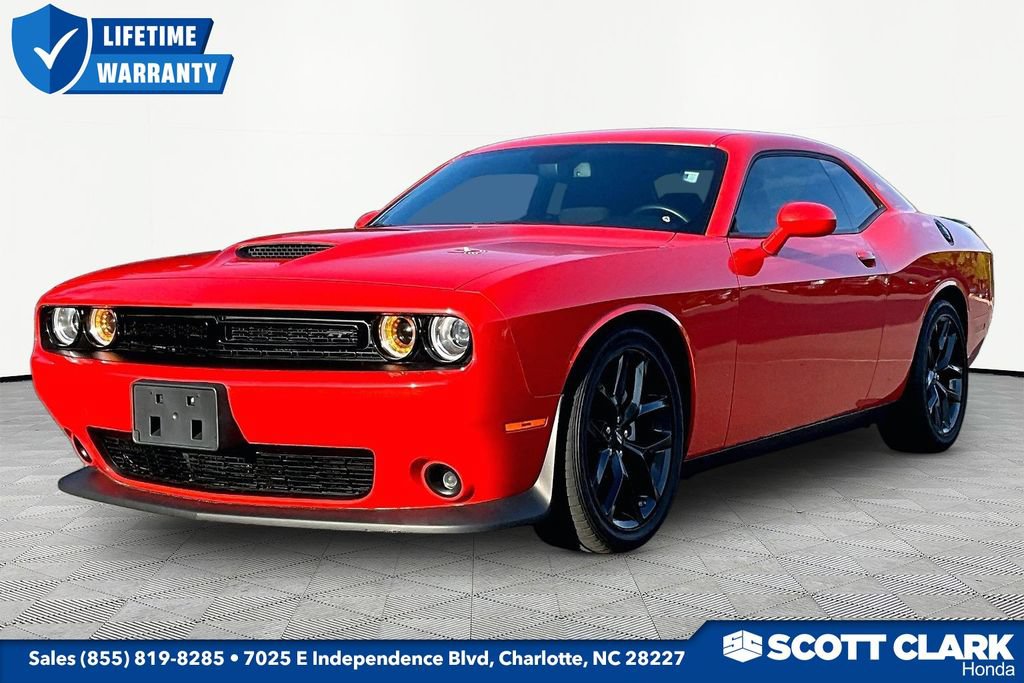 Used 2022 Dodge Challenger GT w/ Blacktop Package RWD image 3
