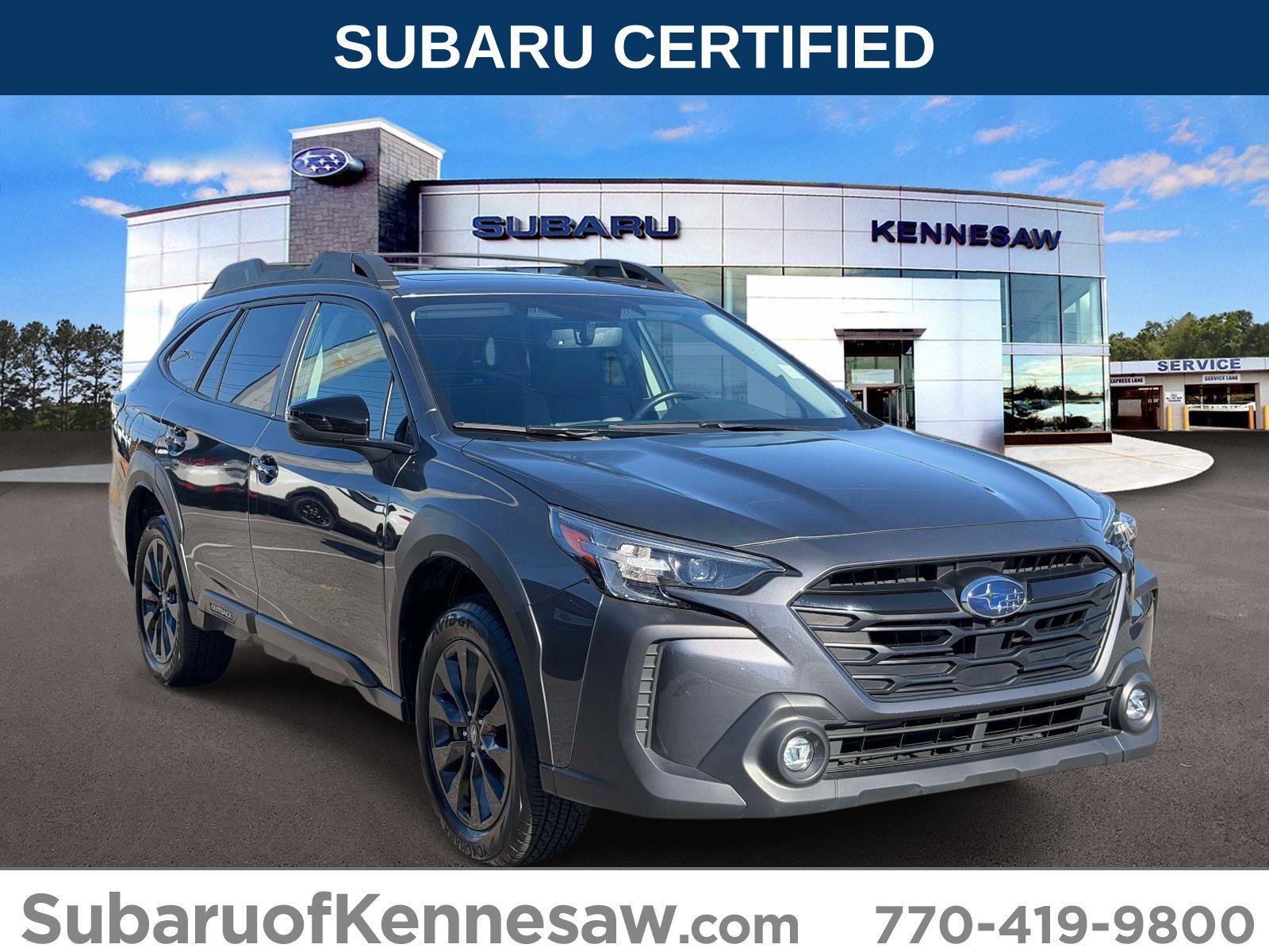 Certified 2024 Subaru Outback Onyx Edition XT AWD/4WD image 1
