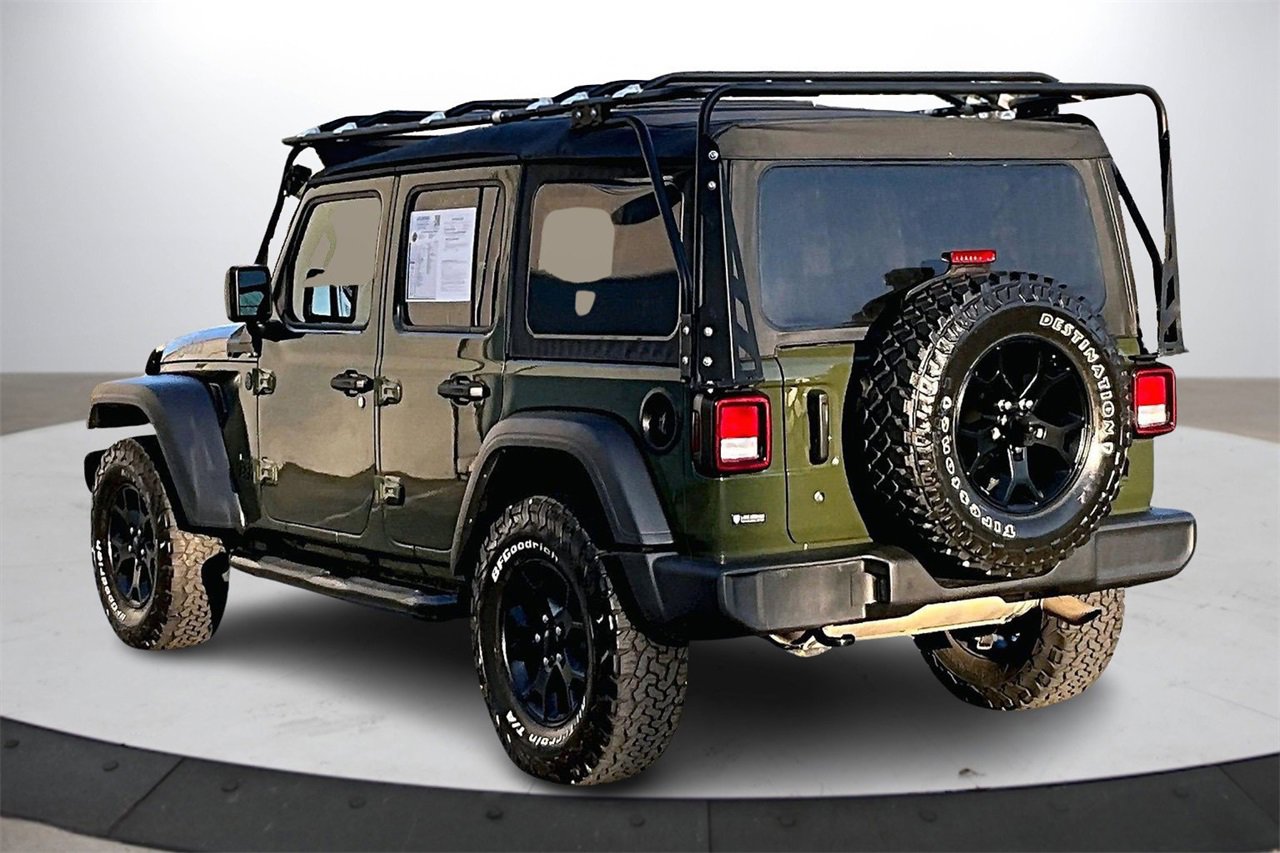 Certified 2020 Jeep Wrangler Unlimited Sport image 7