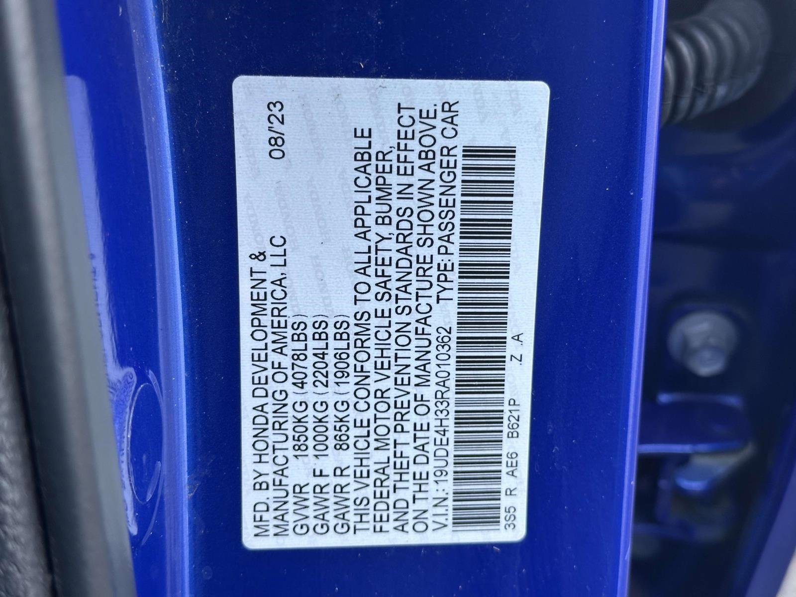 Certified 2024 Acura Integra A-Spec image 25