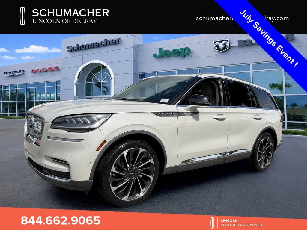 Certified 2023 Lincoln Aviator Reserve w/ Equipment Group 201A RWD image 3