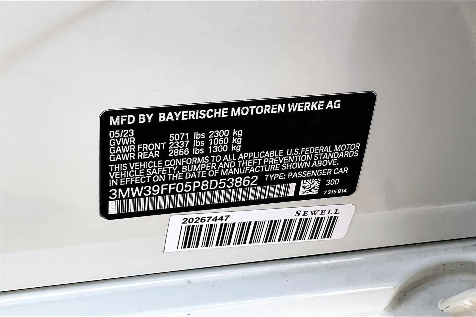 Used 2023 BMW 330e RWD image 19