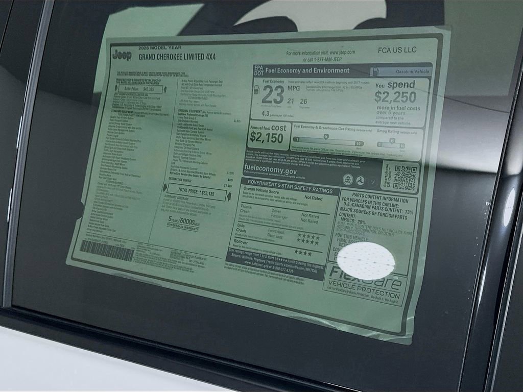 New 2026 Jeep Grand Cherokee Limited image 21