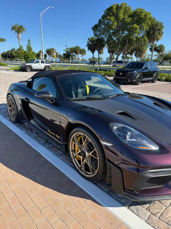 Used 2025 Porsche 718 Boxster Spyder RS image 2