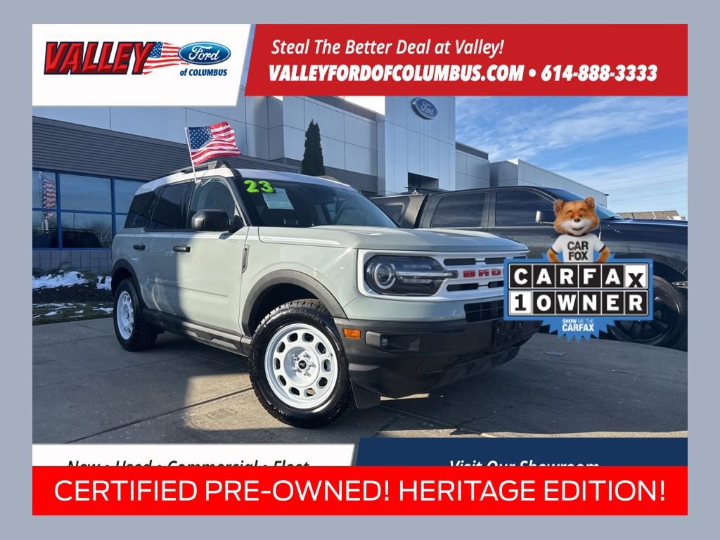 Certified 2023 Ford Bronco Sport Heritage