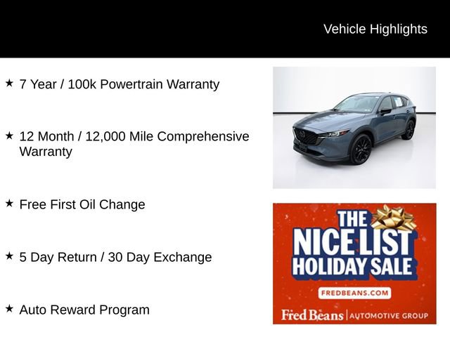 Used 2023 MAZDA CX-5 Carbon Edition image 3