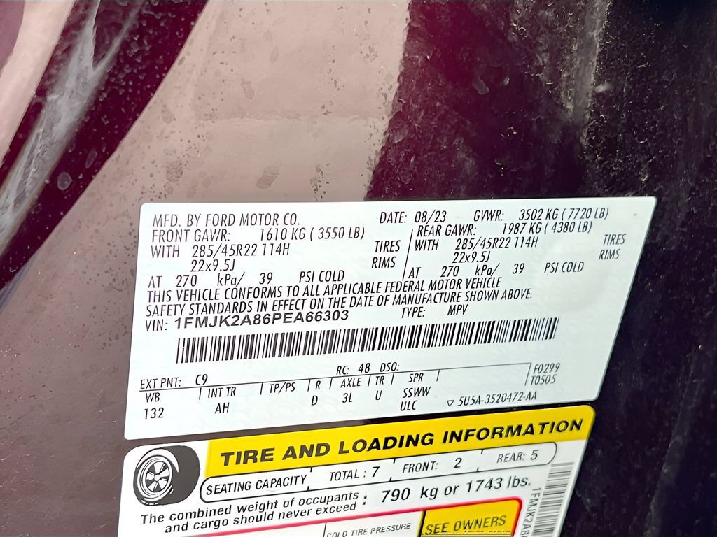 Used 2023 Ford Expedition Max Limited AWD/4WD image 34