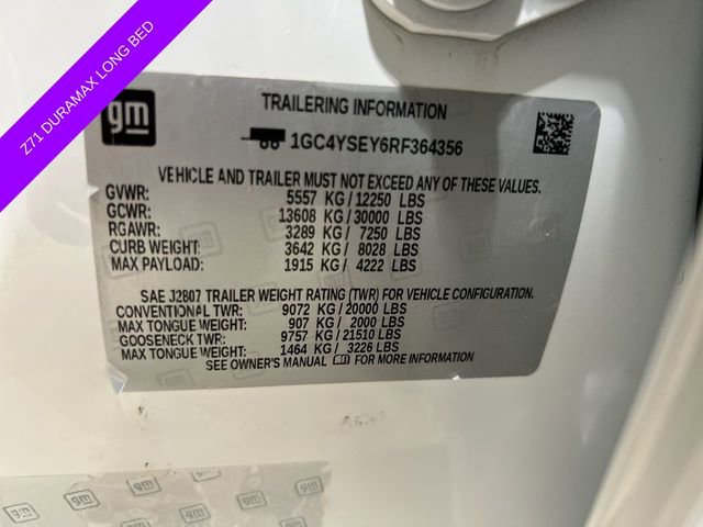 Certified 2024 Chevrolet Silverado 3500 W/T w/ WT Convenience Package image 29