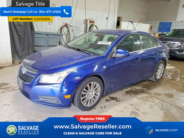 Used 2013 Chevrolet Cruze Eco FWD image 1
