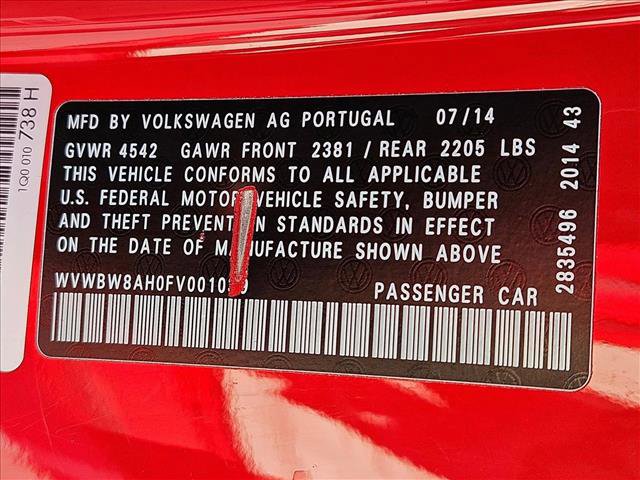 Used 2015 Volkswagen Eos Komfort image 21