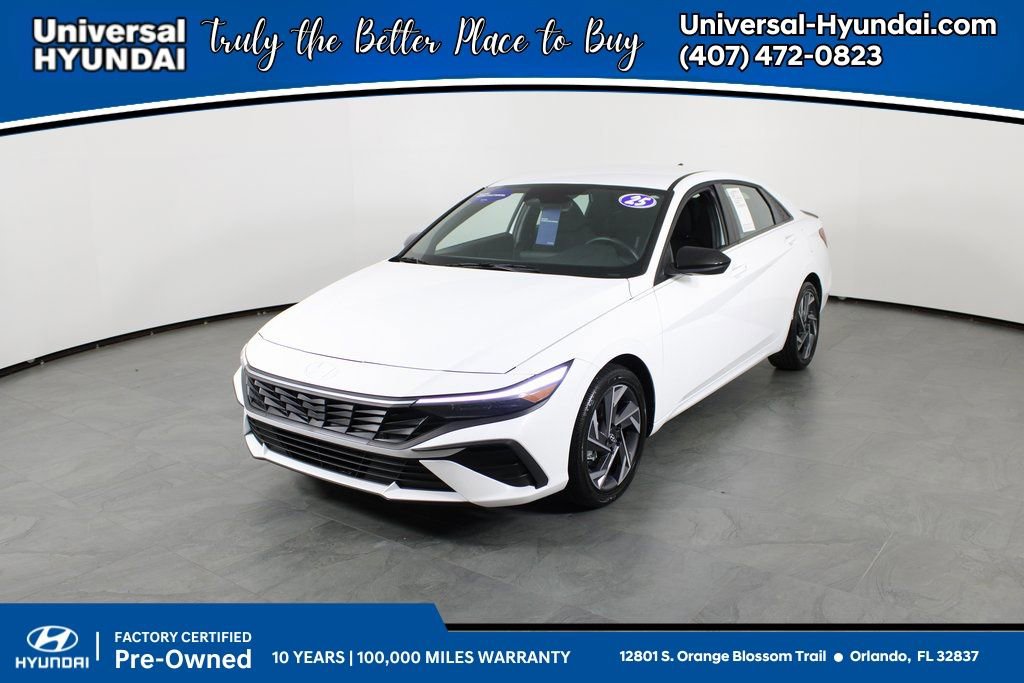 Certified 2025 Hyundai Elantra SEL