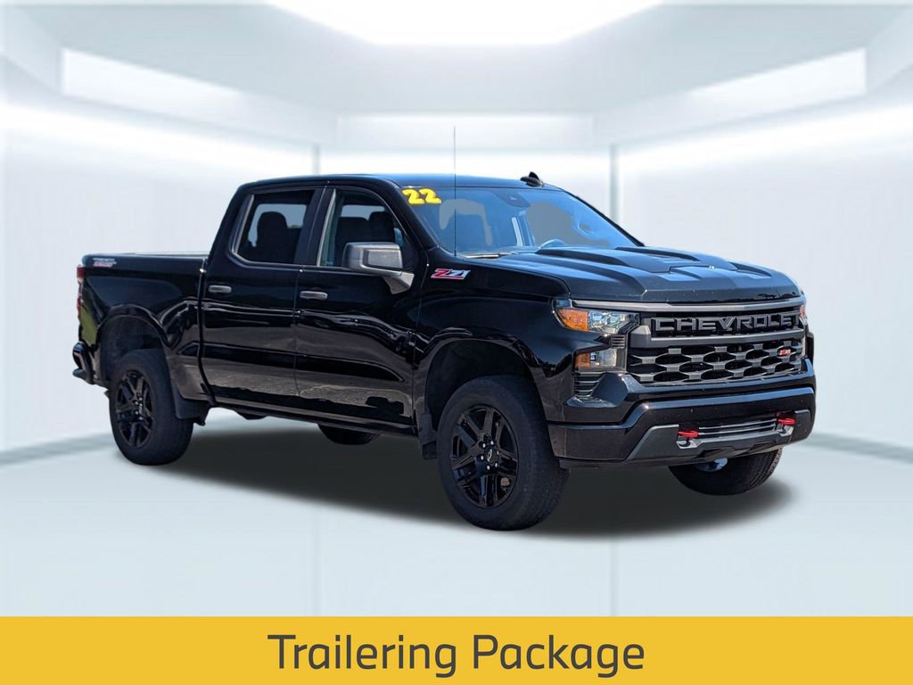 Used 2022 Chevrolet Silverado 1500 Custom Trail Boss AWD/4WD image 8