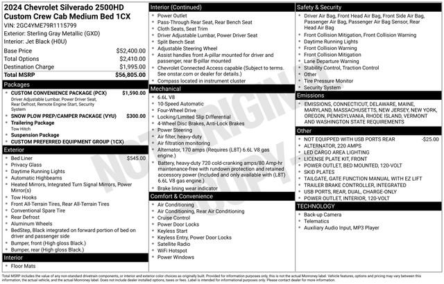 Used 2024 Chevrolet Silverado 2500 Custom w/ Custom Convenience Package image 6