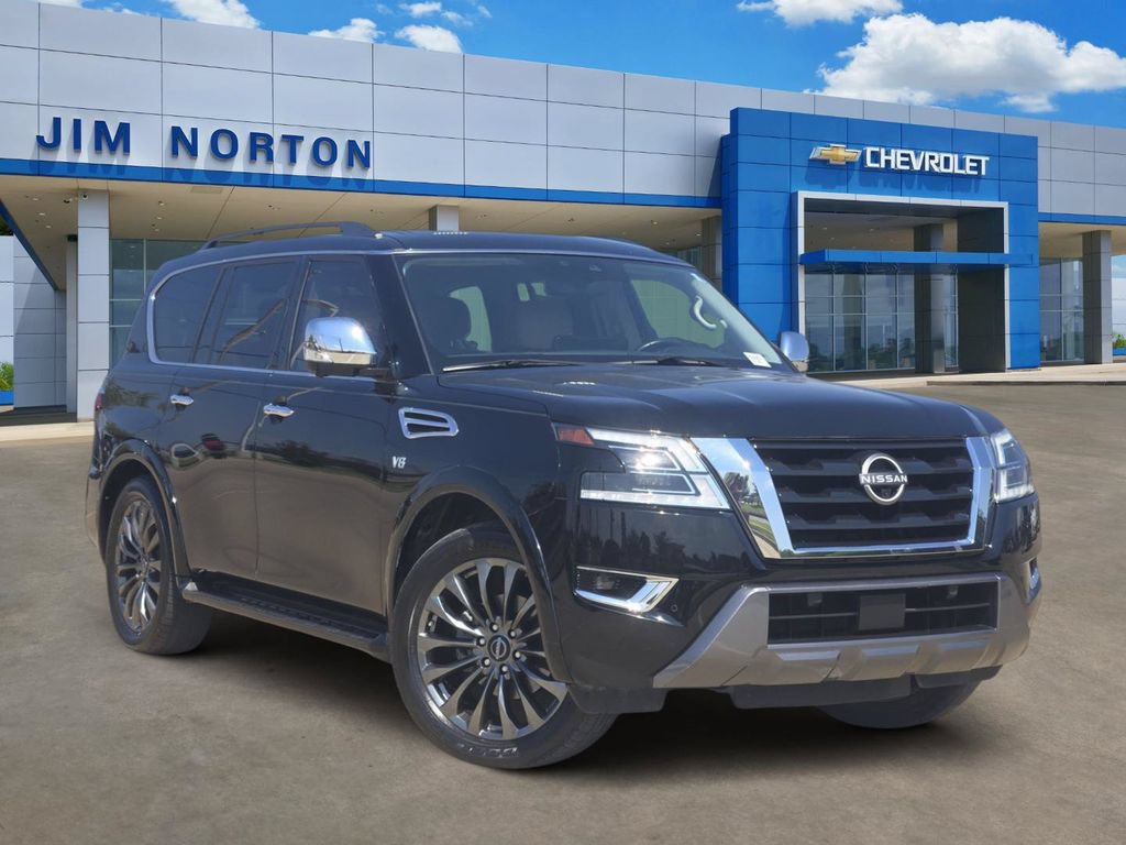 Used 2021 Nissan Armada Platinum w/ Captain's Chairs Package RWD 360° Tour
