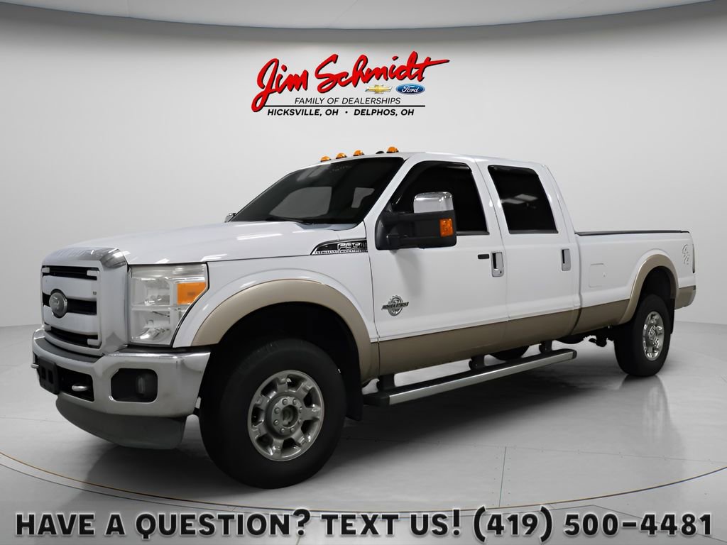 Used 2012 Ford F350 Lariat w/ Chrome Pkg image 1
