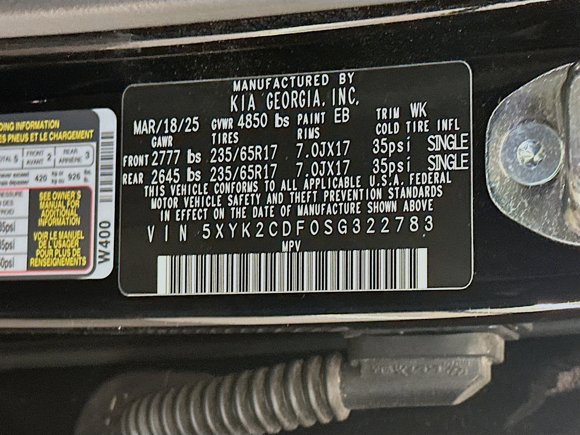 Used 2025 Kia Sportage LX AWD/4WD image 12