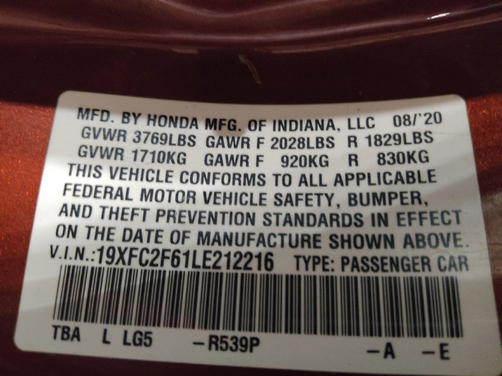 Used 2020 Honda Civic LX image 33