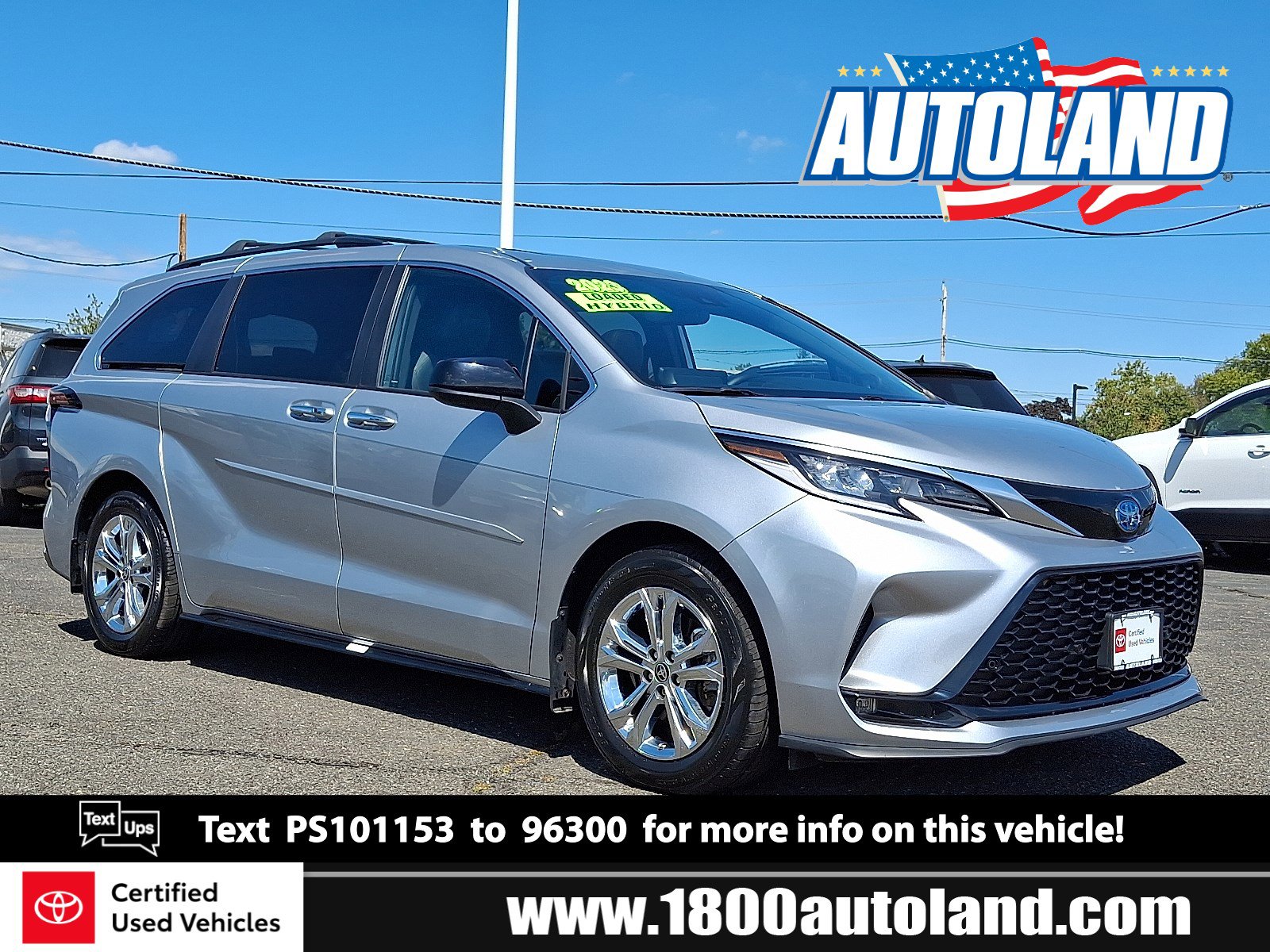 Certified 2023 Toyota Sienna XSE w/ XSE Plus Package image 1