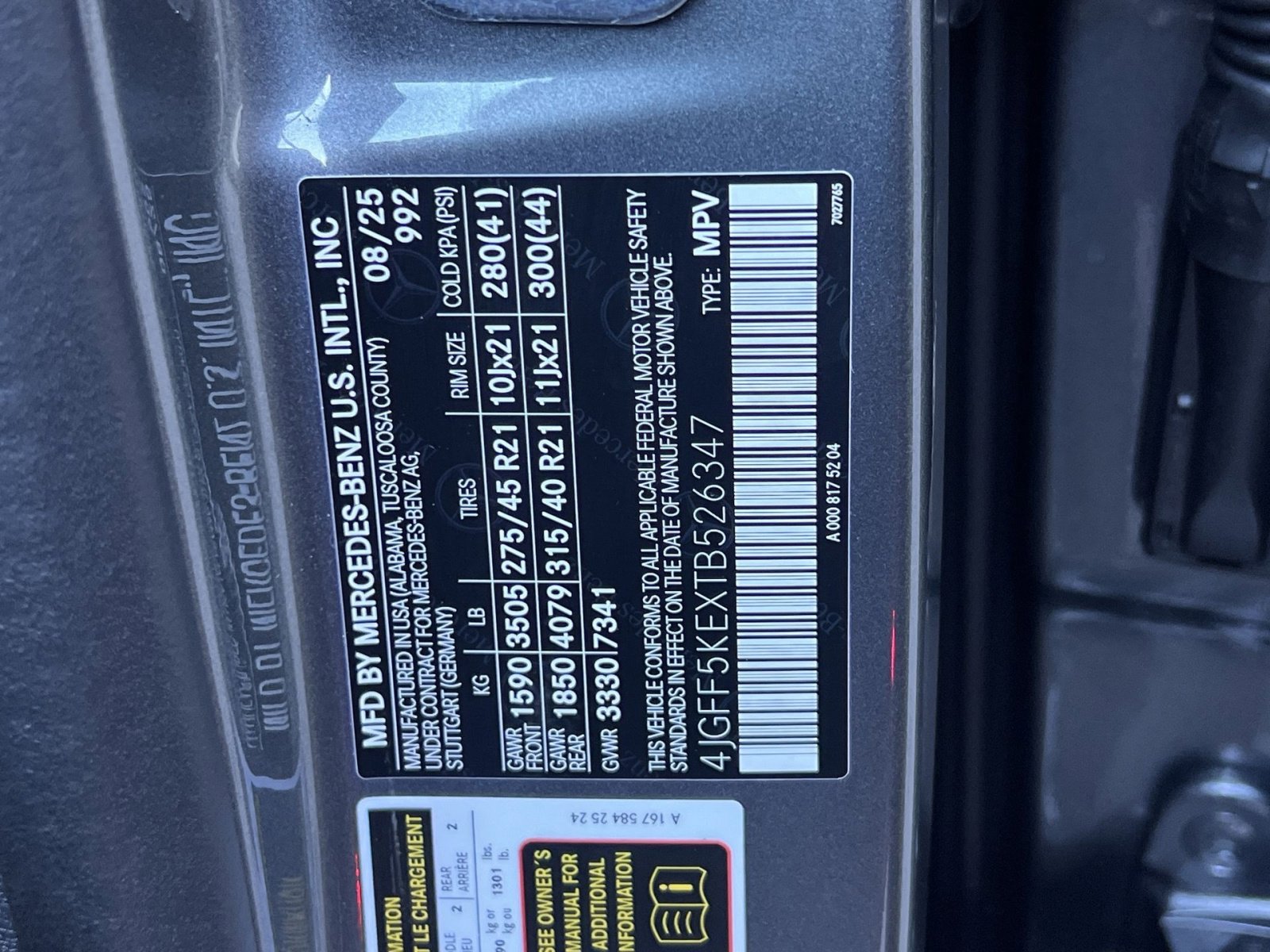 Certified 2026 Mercedes-Benz GLS 450 4MATIC image 39