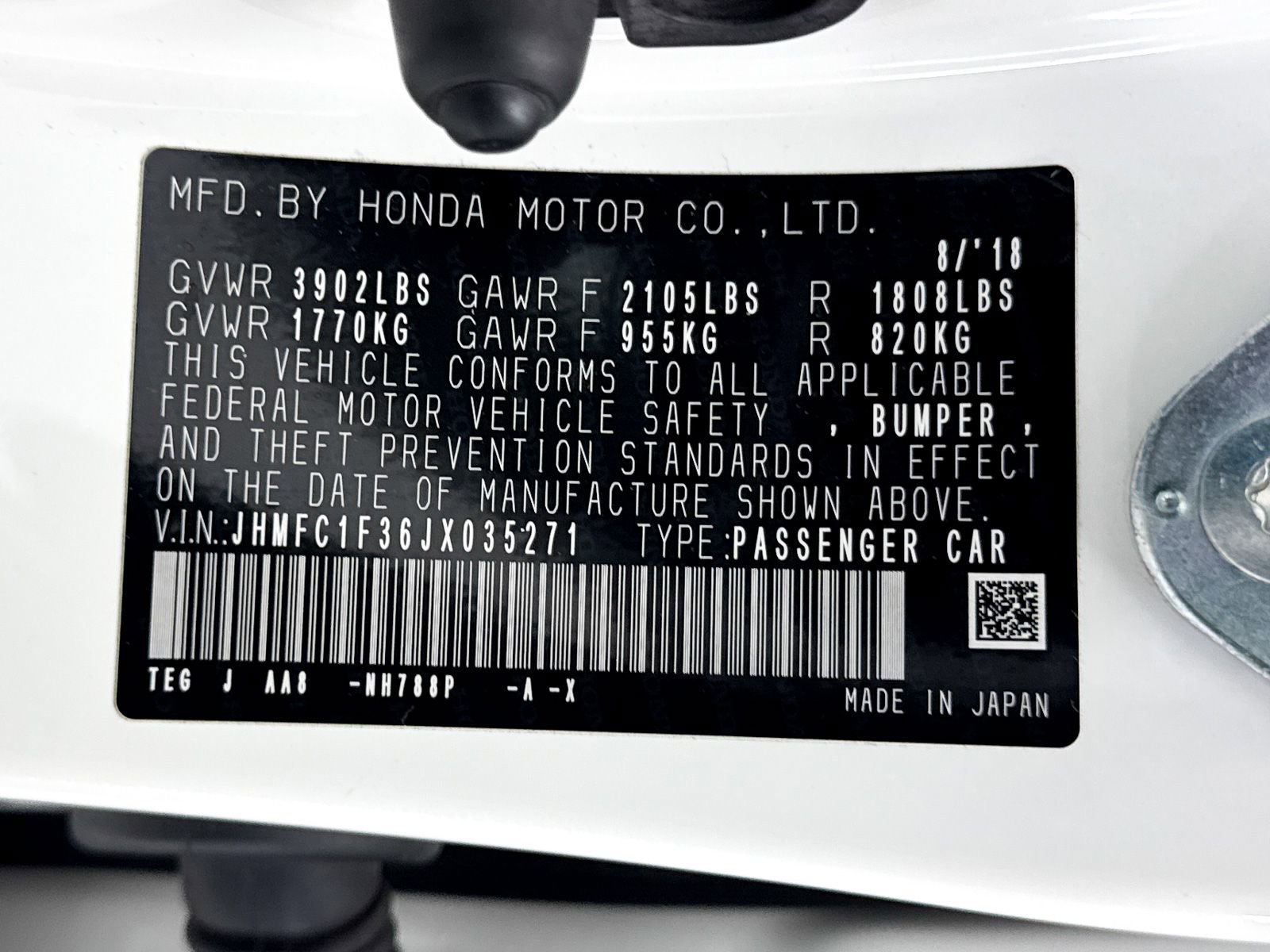 Used 2018 Honda Civic EX-T image 36