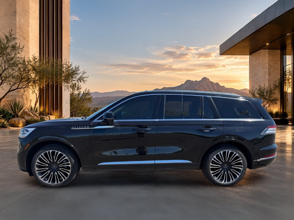 Certified 2023 Lincoln Aviator Black Label w/ Class IV Trailer Tow Package AWD/4WD image 3