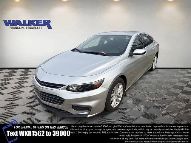 Used 2017 Chevrolet Malibu LT w/ Leather Package image 1