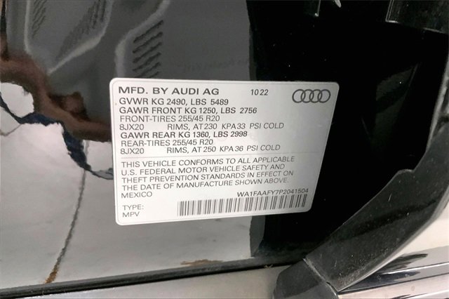 Used 2023 Audi Q5 2.0T Prestige w/ Prestige Package image 35
