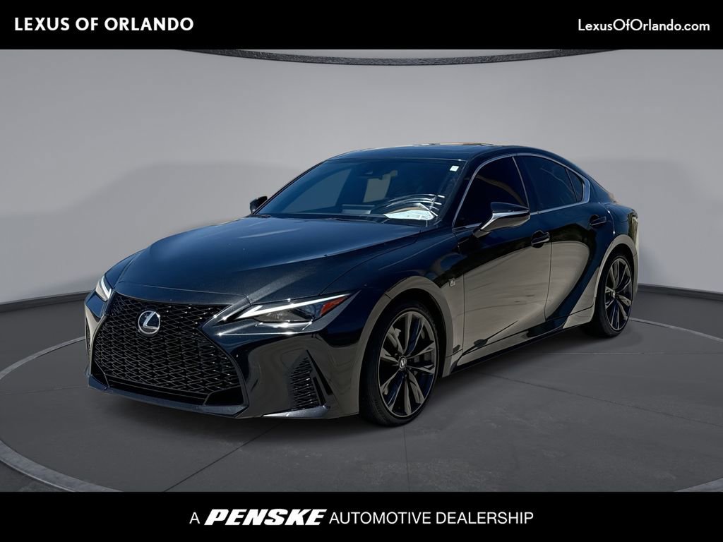 Used 2024 Lexus IS 350 F Sport w/ Accessory Package 2 RWD image 1