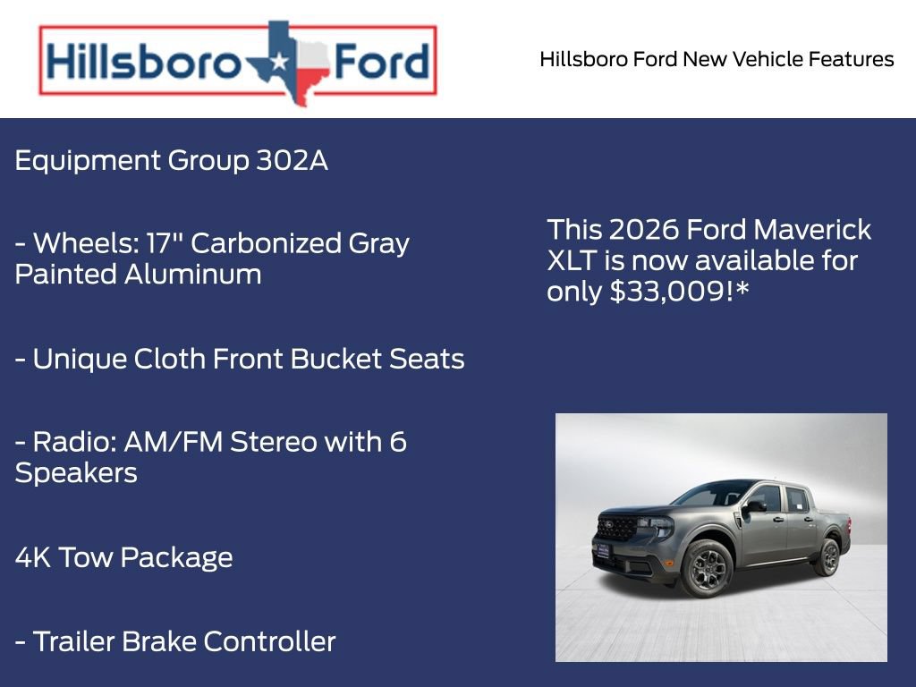 New 2026 Ford Maverick XLT w/ XLT Luxury Package AWD/4WD image 5