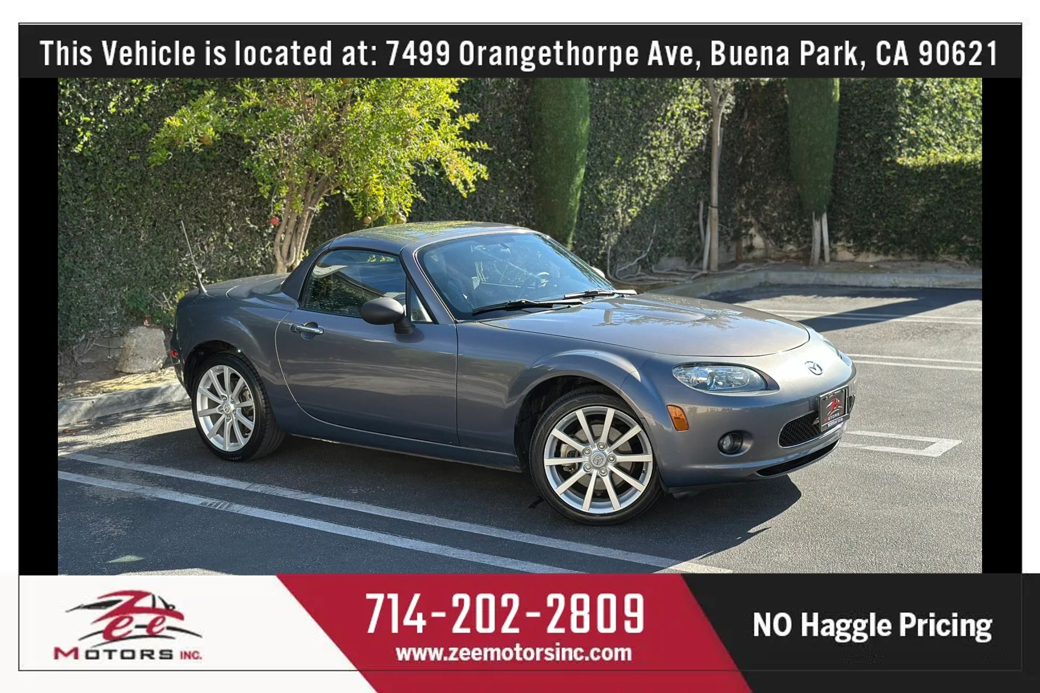 Used 2008 MAZDA MX-5 Miata Grand Touring w/ Premium Pkg RWD image 3