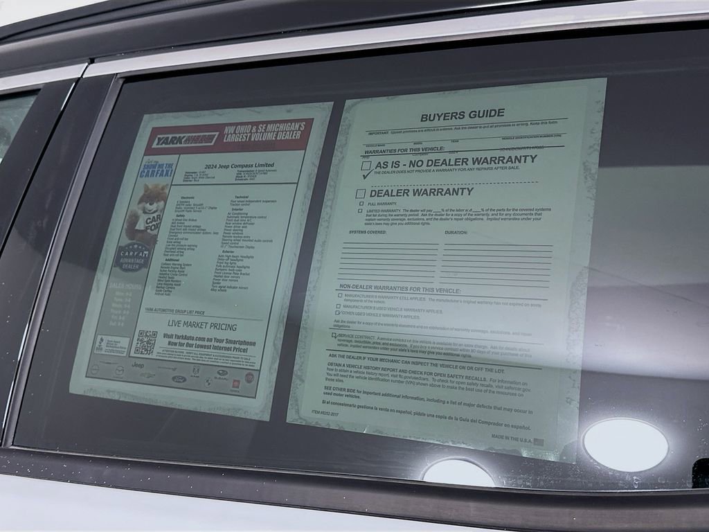 Certified 2024 Jeep Compass Limited image 15